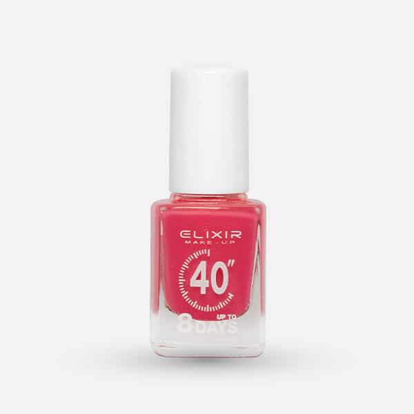 Élixir 40" vernis à ongles 445 Orange Pink séchage rapide