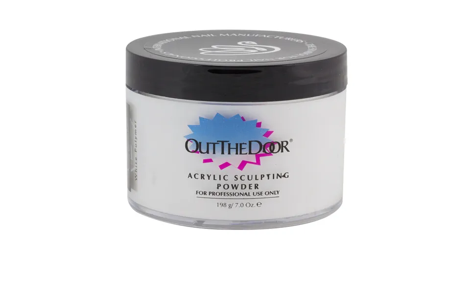 INM Out The Door White poudre acrylique 7 oz prise rapide