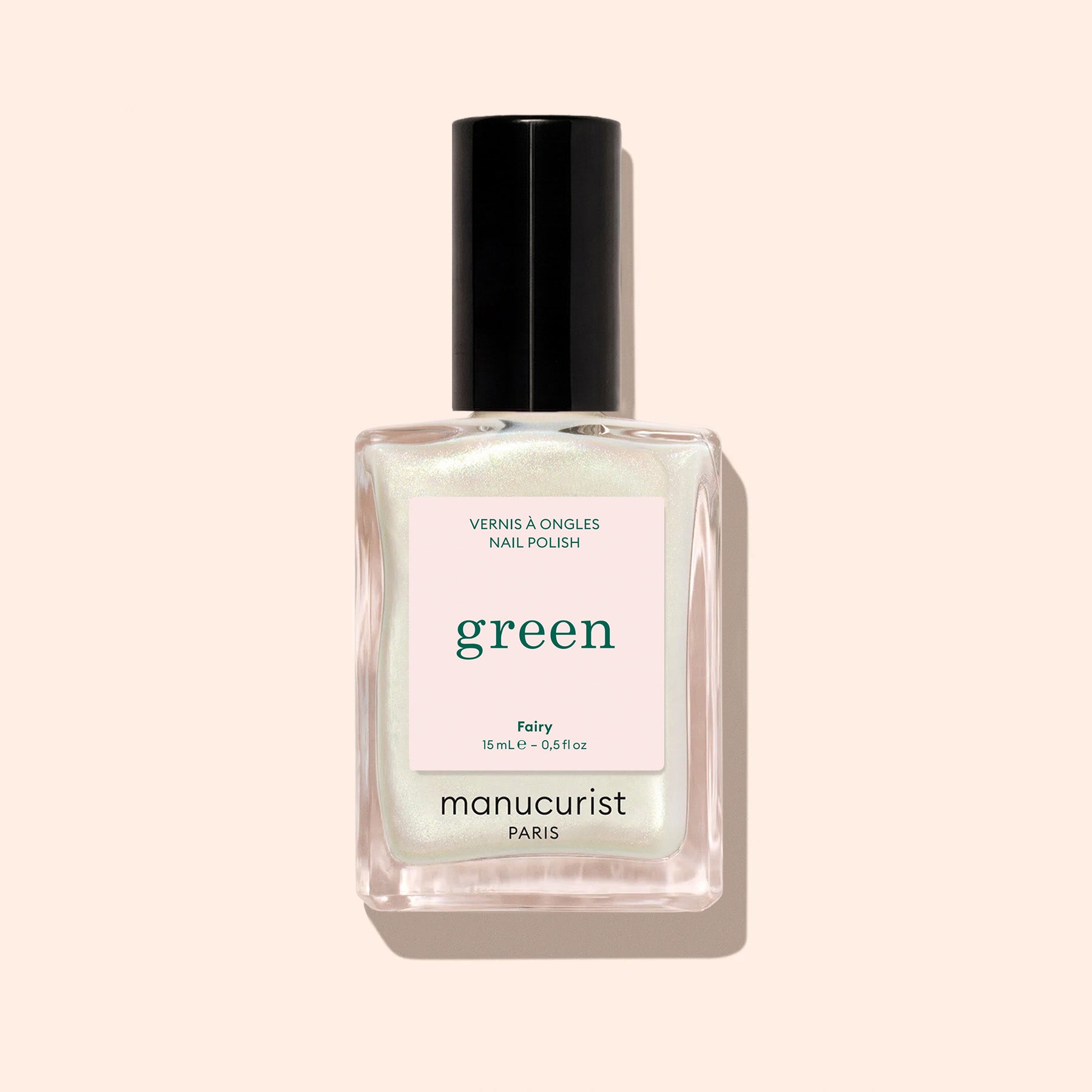 Manucurist Green Fairy vernis à ongles blanc nacré
