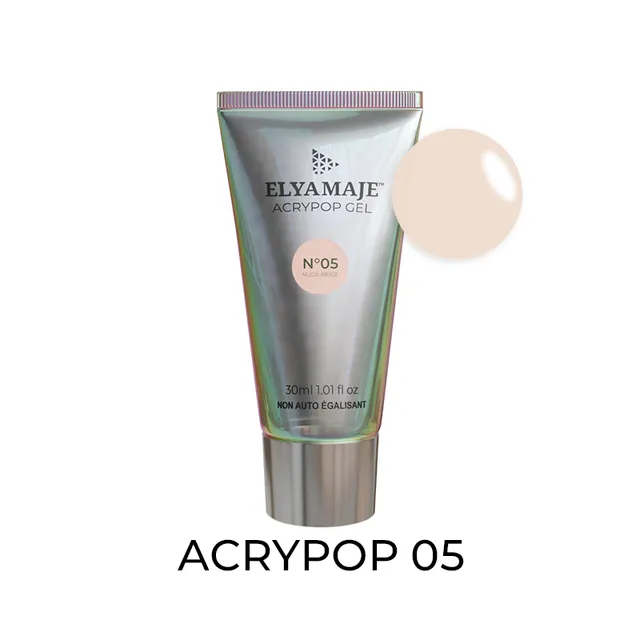 Elyamaje Acrypop Nude Beige N°05 polygel tube french