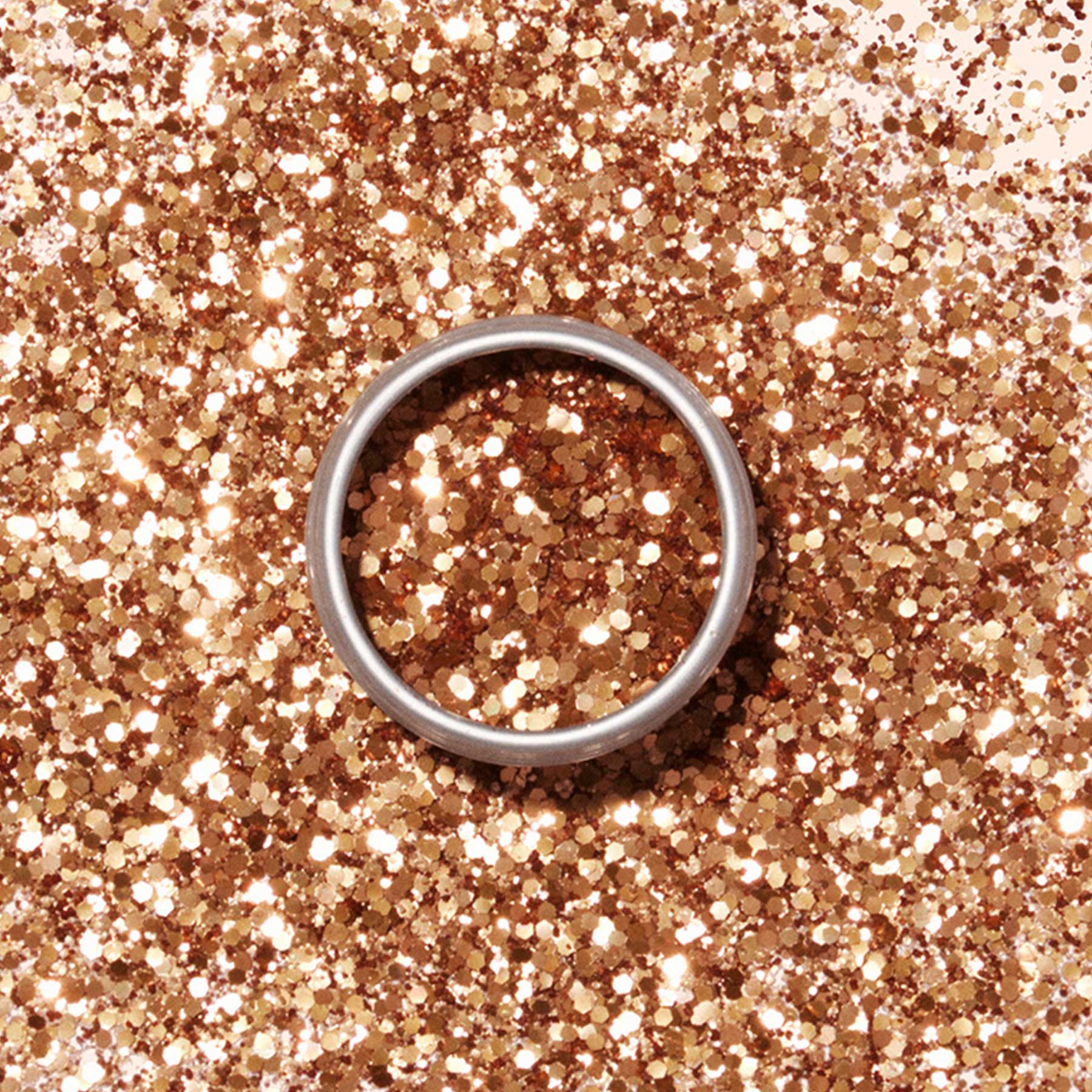 Manucurist Paillettes biodégradables nail art Rose Gold