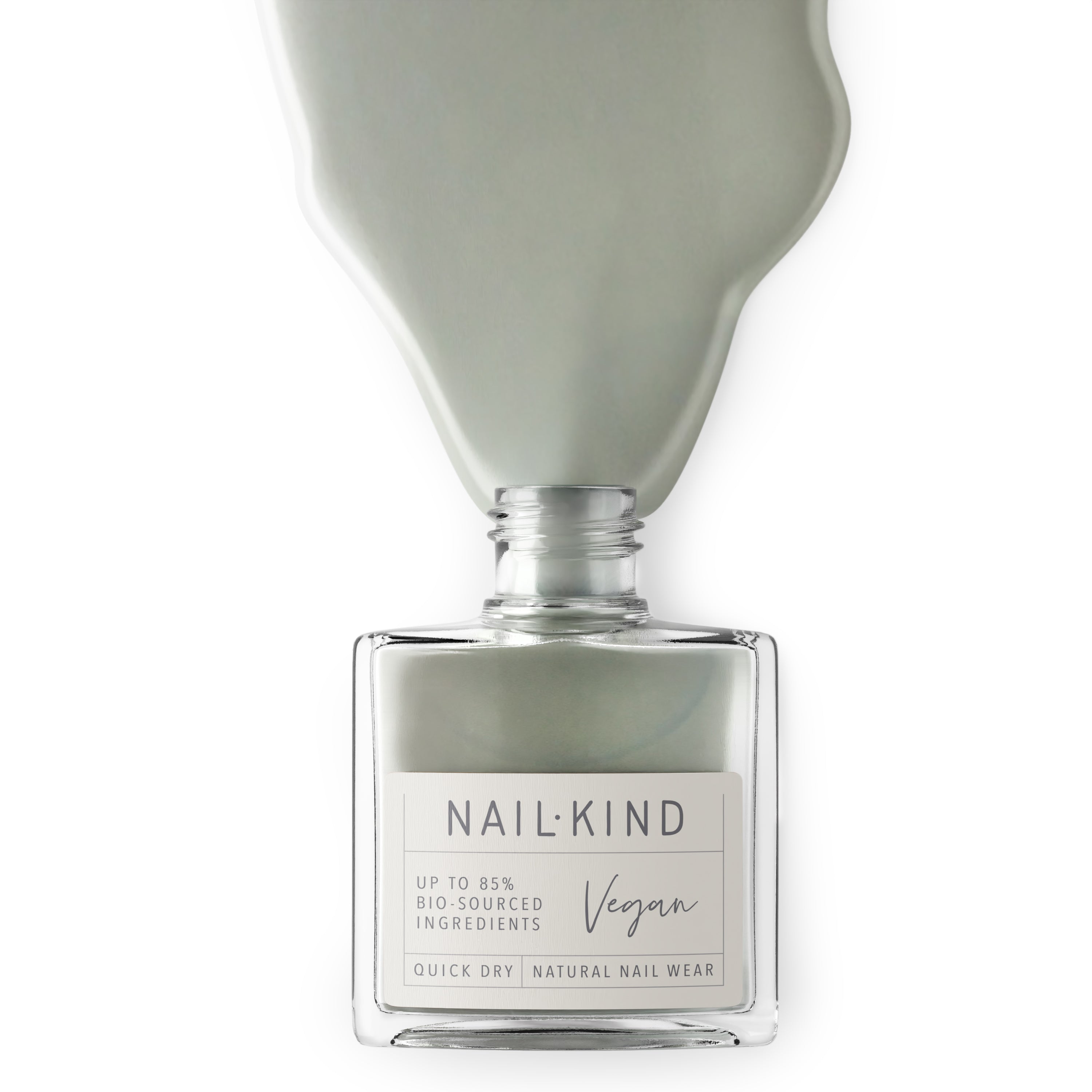 NAIL KIND The Colour Squad Crocodile Smile vernis vert vegan