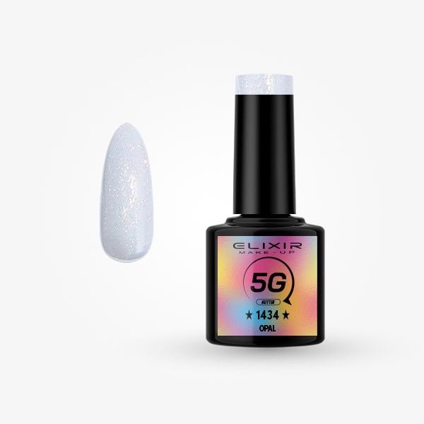 Élixir Semi Gel vernis semi-permanent 8ml n°1434 Opal nacré