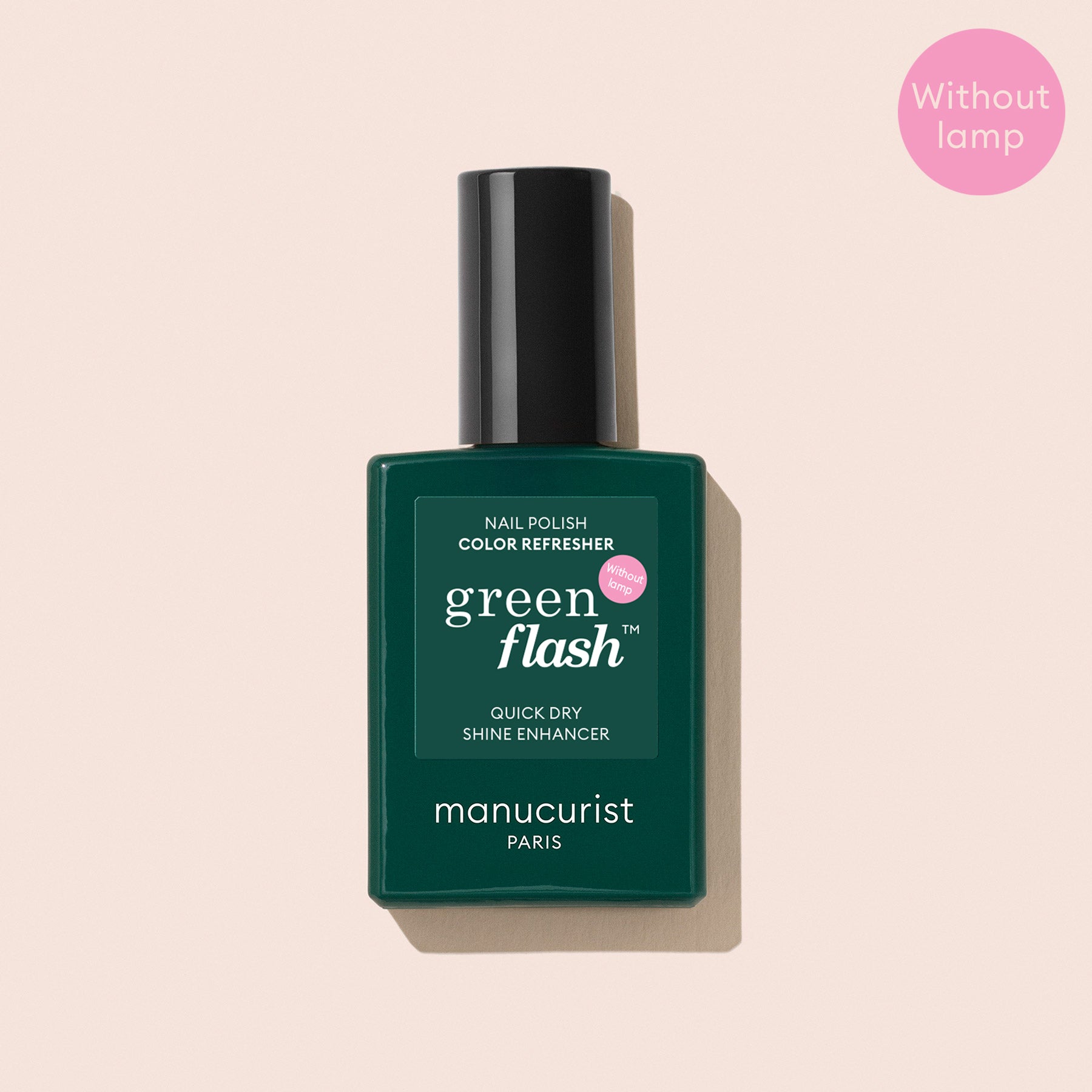 Manucurist Green Flash Color Refresher top coat brillance