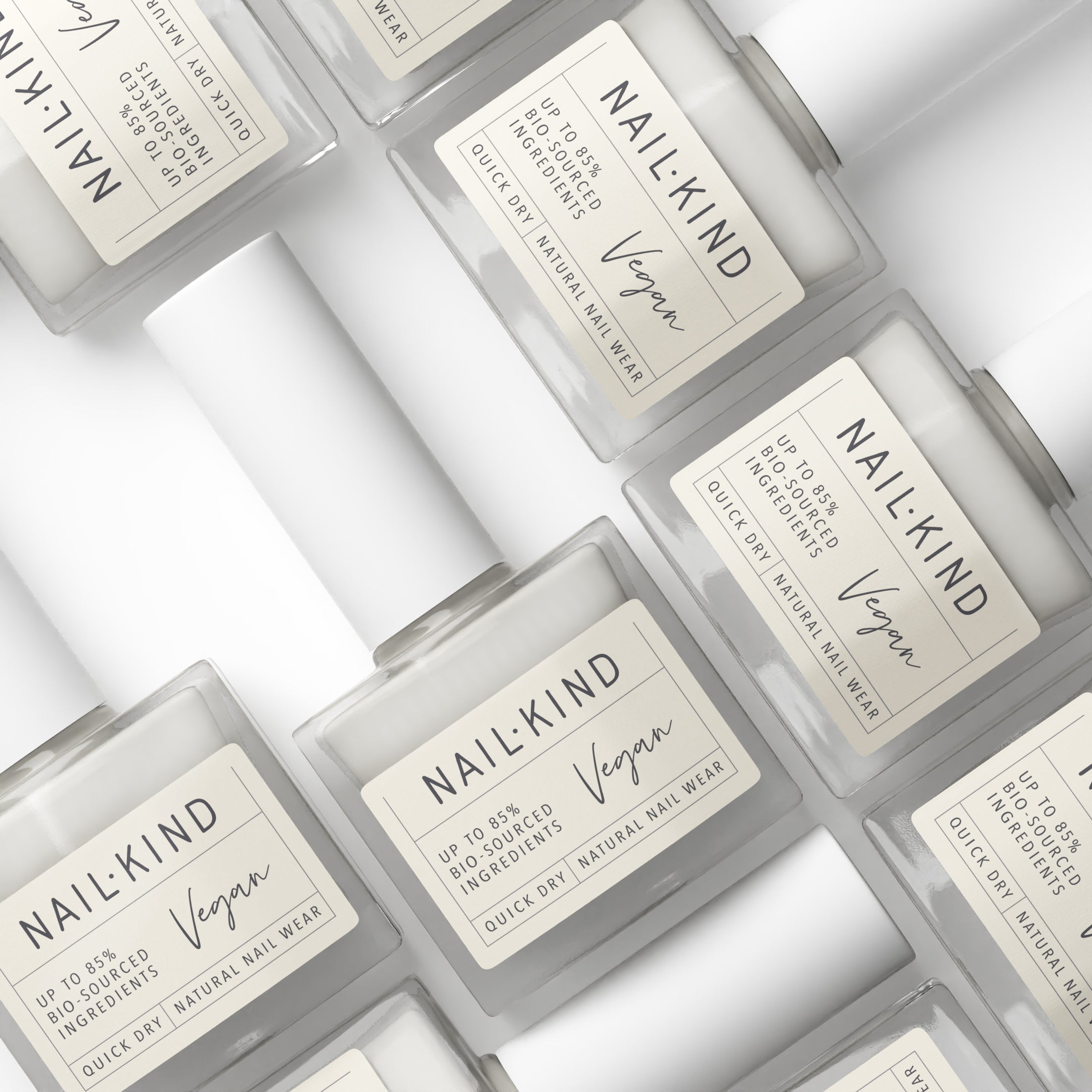 Nail Kind The Colour Squad Iced Candy vernis blanc vegan