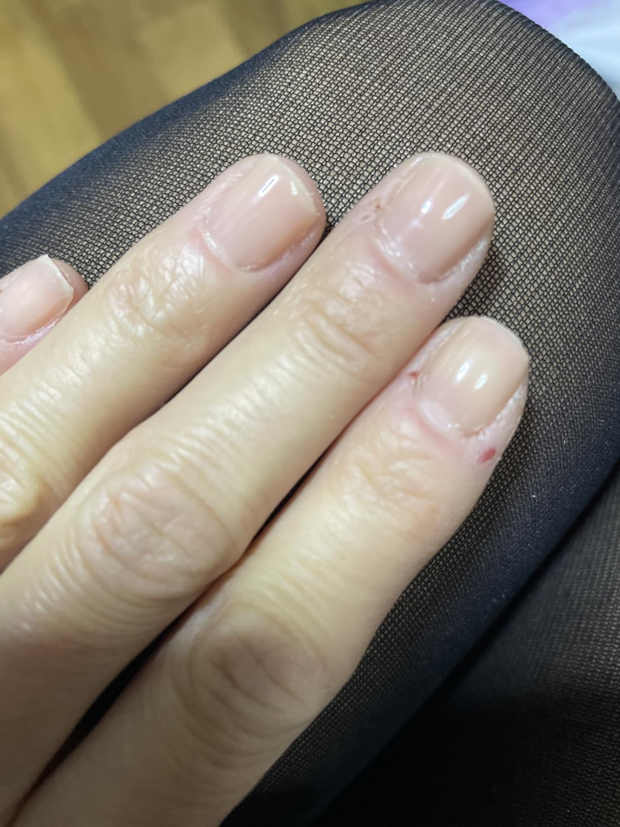 Manucurist Active Smooth 00 vernis soin voile rosé