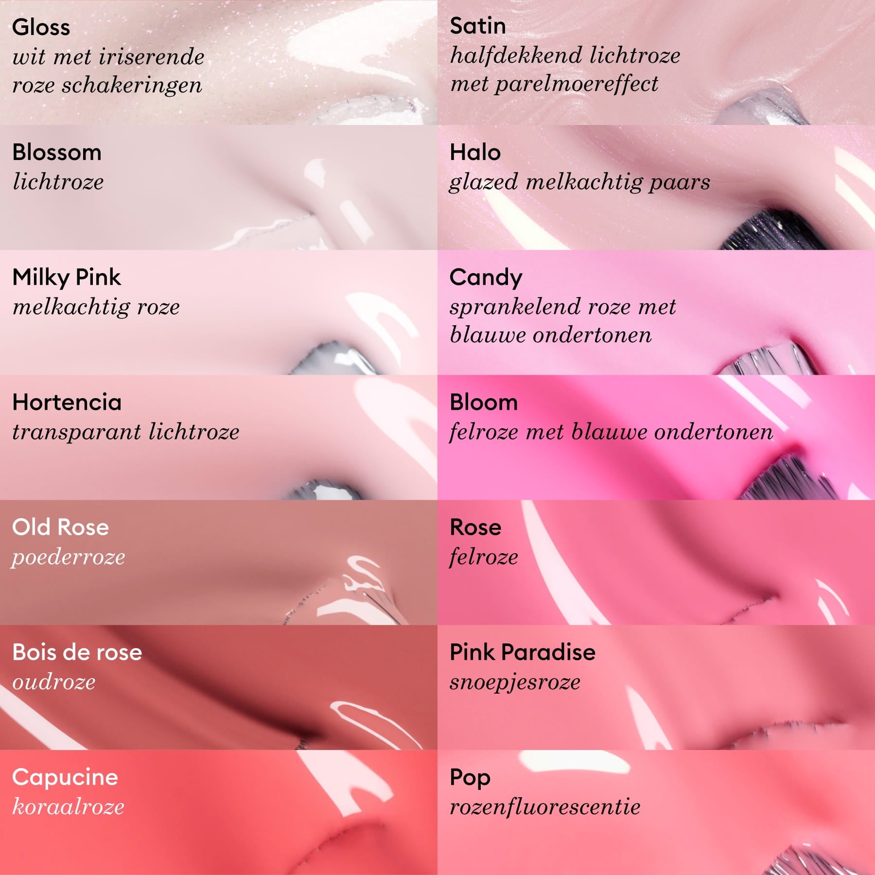 Manucurist Green vernis Hortencia rose pâle transparent