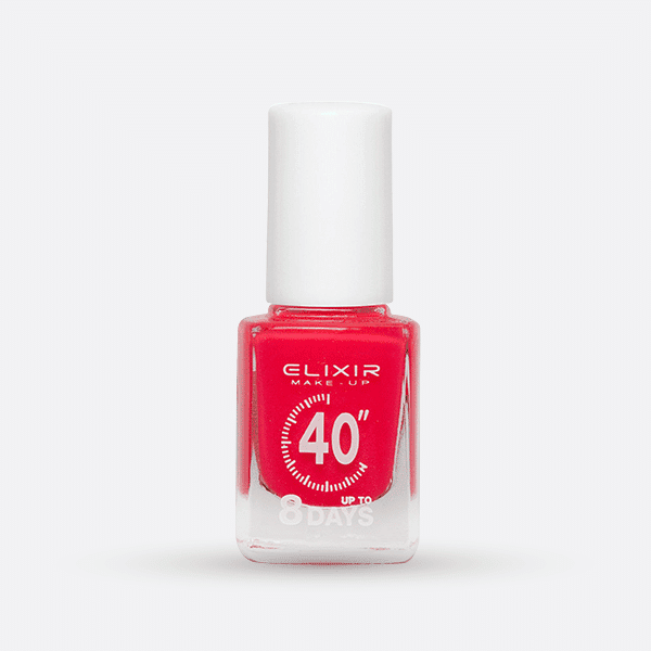 Élixir 40" Up to 8 Days #150 vernis à ongles fuchsia séchage