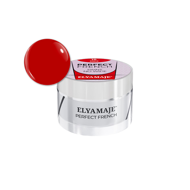 Elyamaje Perfect French 15 Red gel paint 5g précis