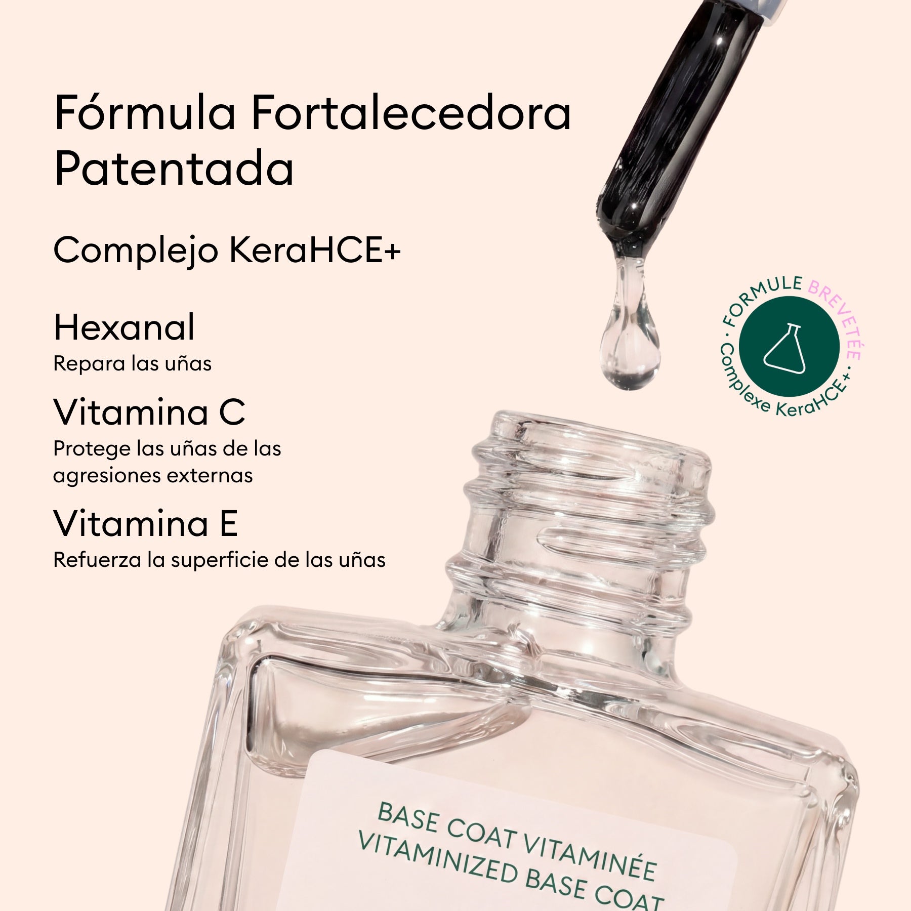 Manucurist Green Base Coat Vitaminée base fortifiante kératine