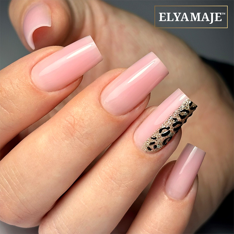 Elyamaje 3D Gel Black N°3 gel nail art noir