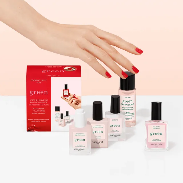 Manucurist Green Kit Découverte vernis Hortencia