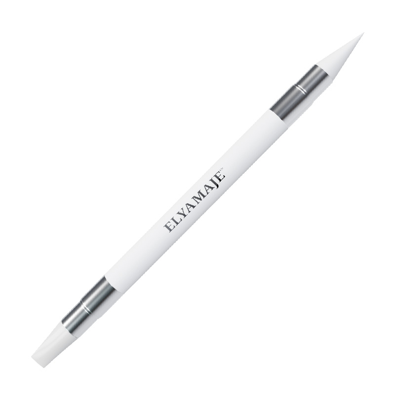 Elyamaje Déco Pen pinceau nail art double silicone 3D