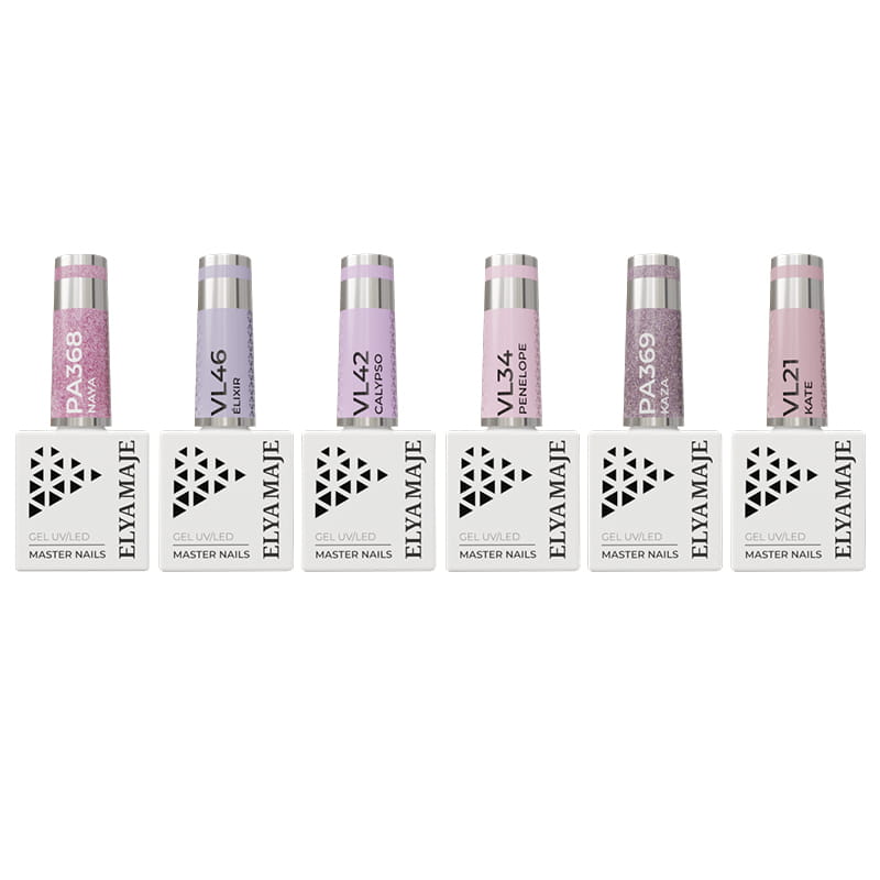 Elyamaje Coffret Lavande vernis semi-permanent édition limitée