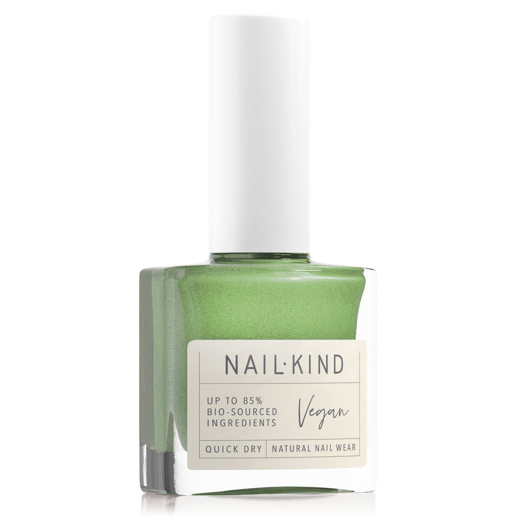 NAIL KIND The Colour Squad Mermaid Twinkle vernis vert scintillant