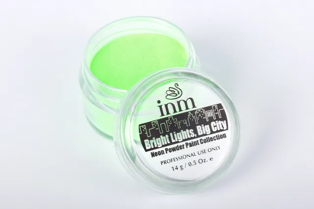 INM Emerald City poudre acrylique verte