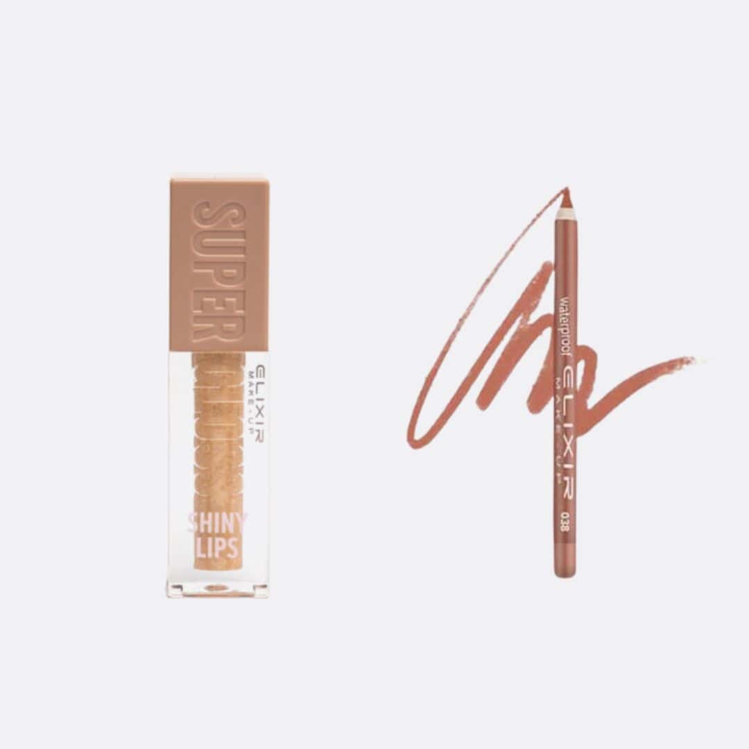 Élixir Lip Combo Madera gloss + crayon lèvres