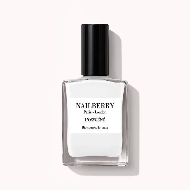 NAILBERRY L'oxygéné Flocon vernis 14ml blanc opaque