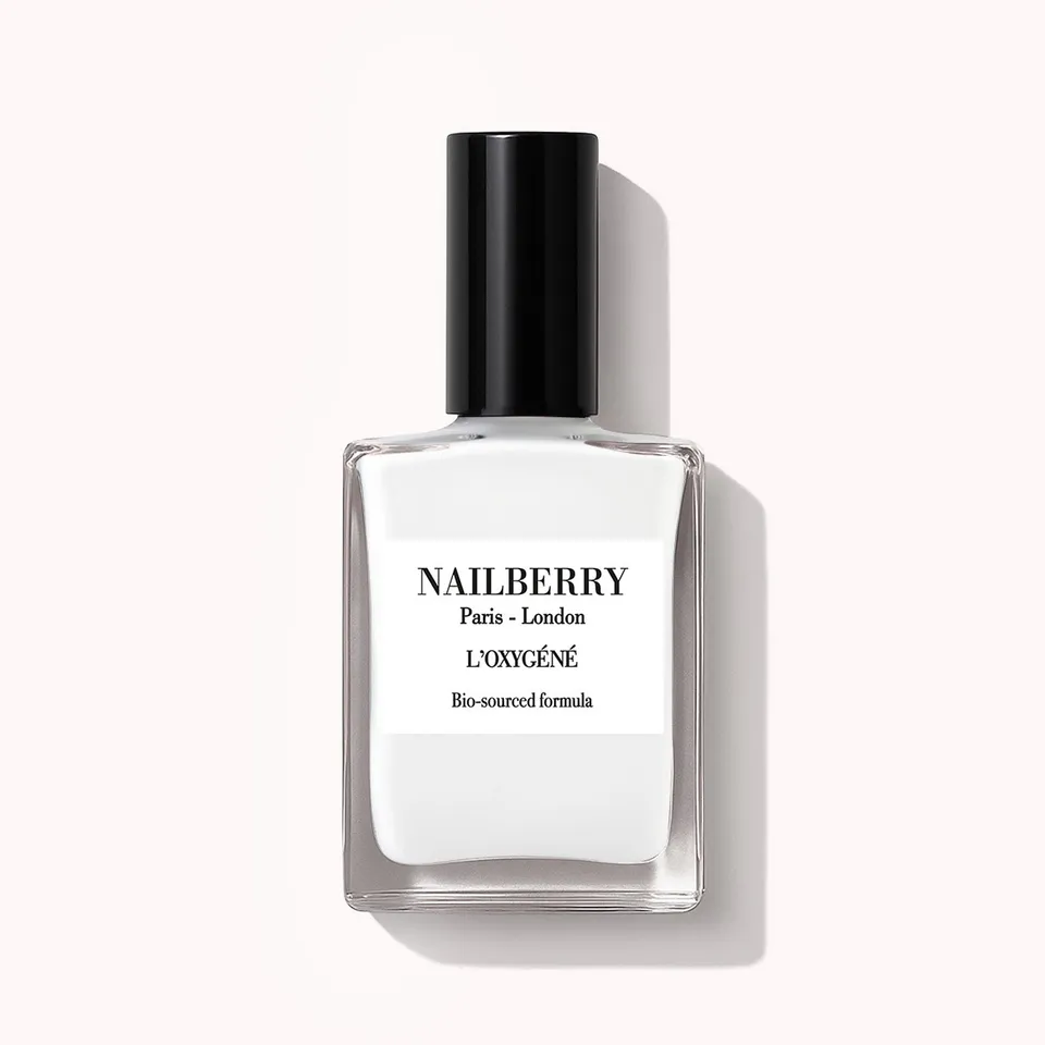NAILBERRY L'oxygéné Flocon vernis 14ml blanc opaque