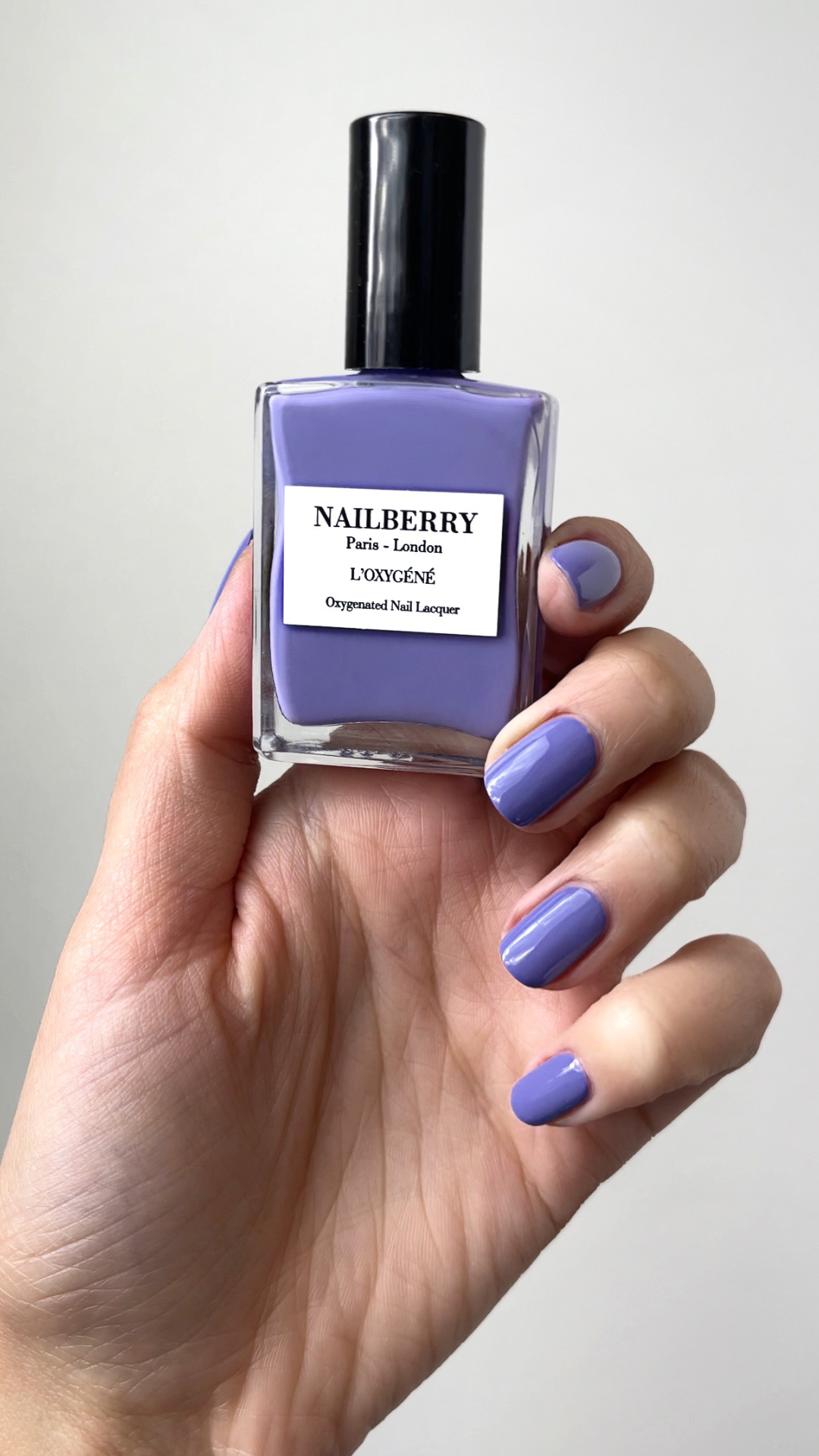 Nailberry L'Oxygéné Bluebell vernis 14 ml violet opaque