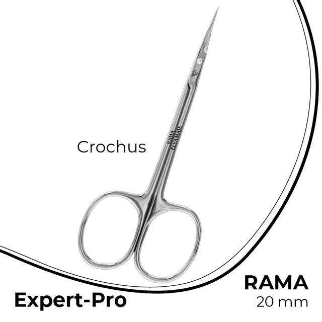 Elyamaje Rama Expert Pro ciseaux à cuticules 20 mm inox