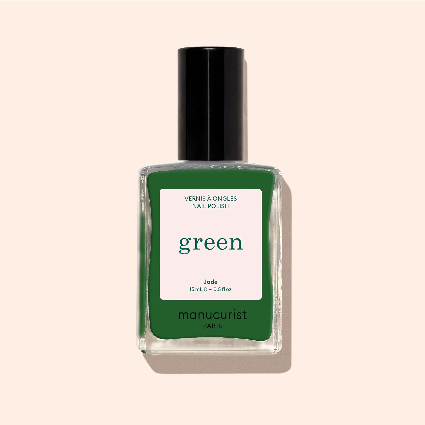 Manucurist Green Jade vernis à ongles vert opaque