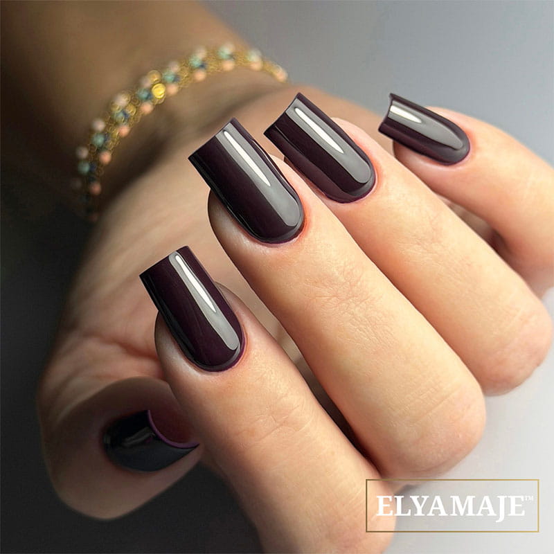 Elyamaje N°75 Luxury vernis semi-permanent doré pailleté