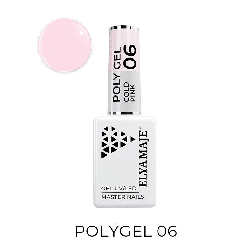 Elyamaje Polygel Liquide Cold Pink n°6 gel rose