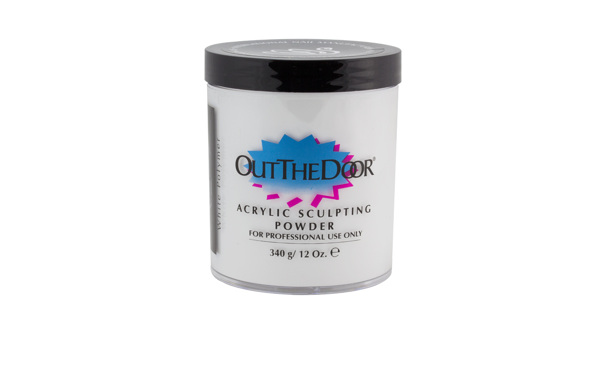 INM Out The Door poudre acrylique blanche 12 oz