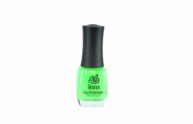 INM Neon Green vernis à ongles vert fluo