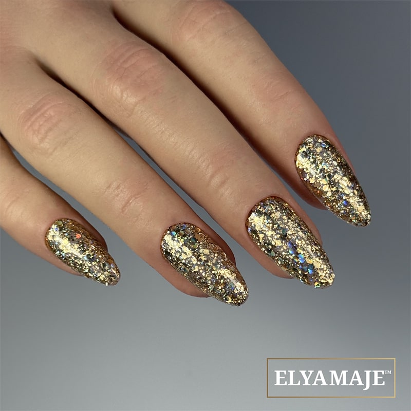 Elyamaje N°180 Supreme Gold vernis semi-permanent doré