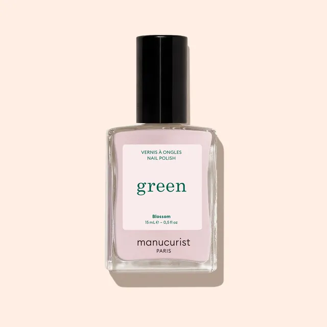 Manucurist Green Blossom vernis à ongles rose pâle opaque