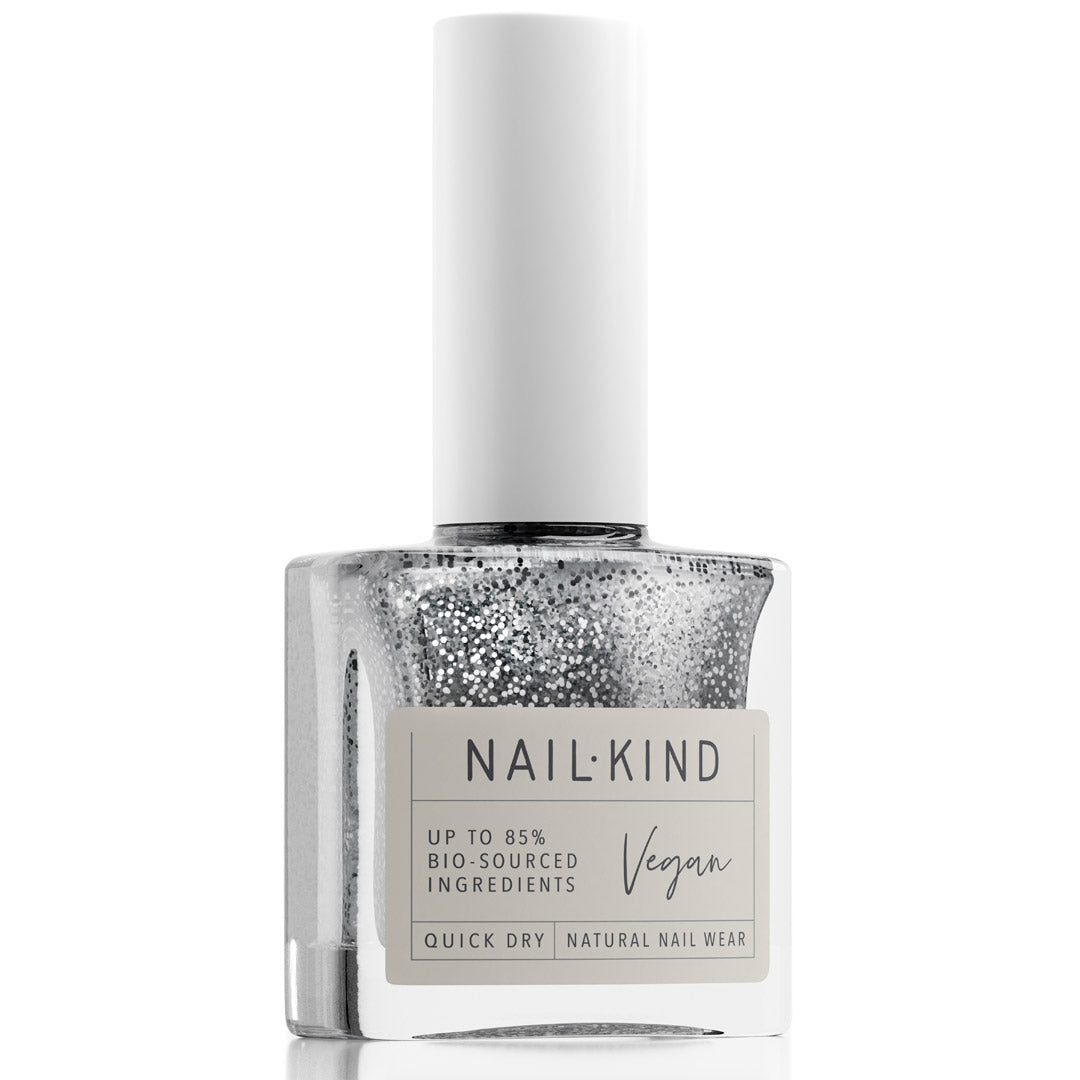 Nail Kind Colour Squad vernis argent pailleté So Over The Top