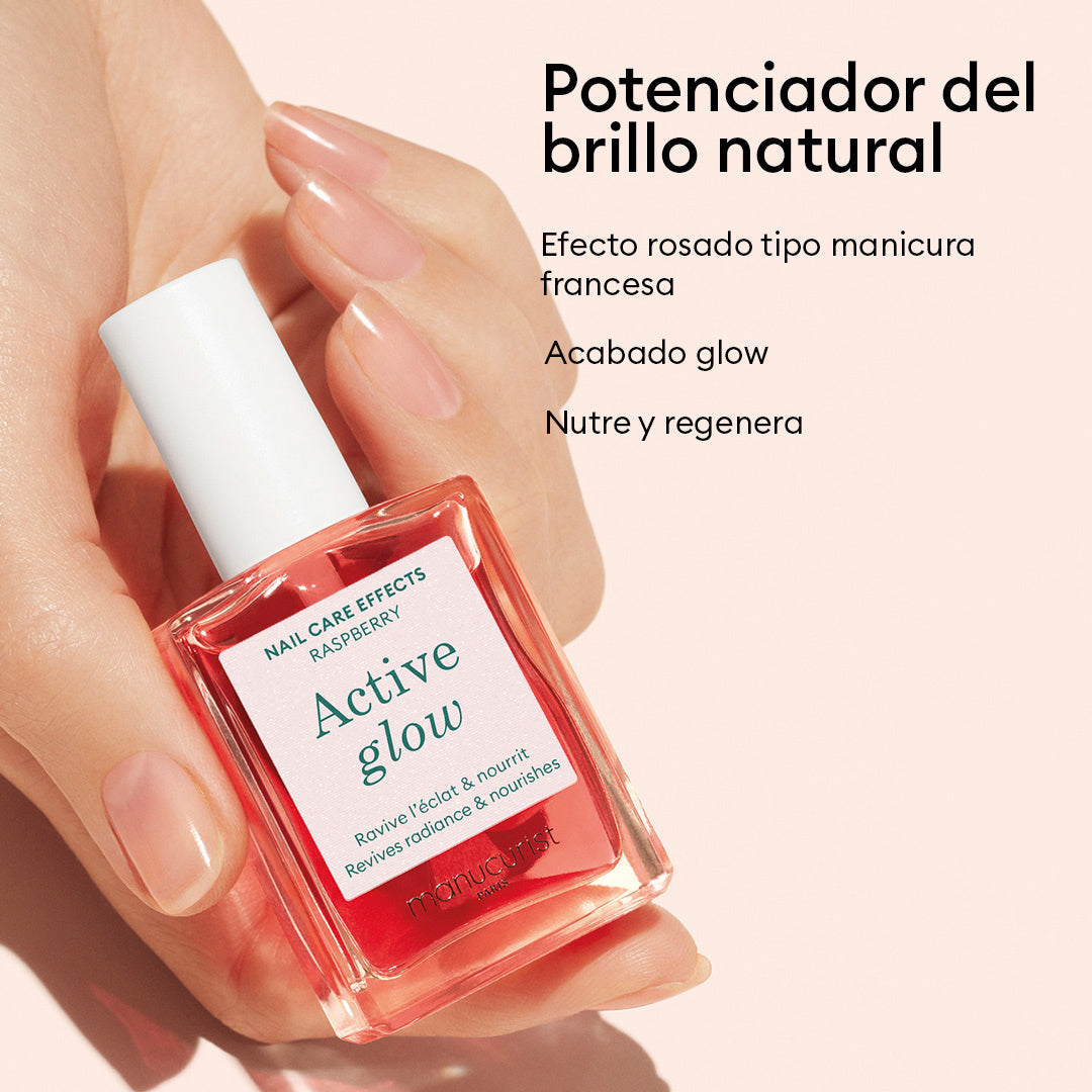 Manucurist French Manucure Glow kit vernis glow sans top coat