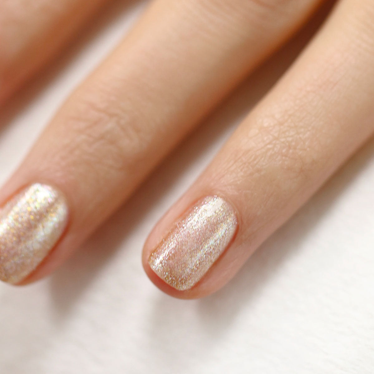 Manucurist Green Gold vernis à ongles doré pailleté