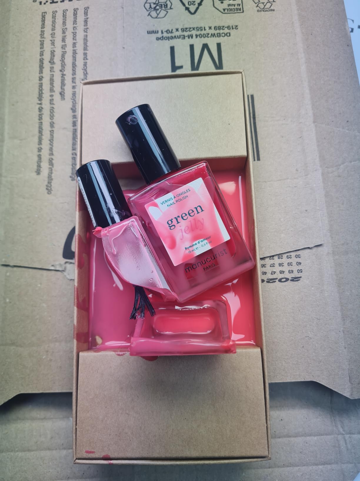 Manucurist Green Jelly Sugar Plum vernis 15 ml translucide