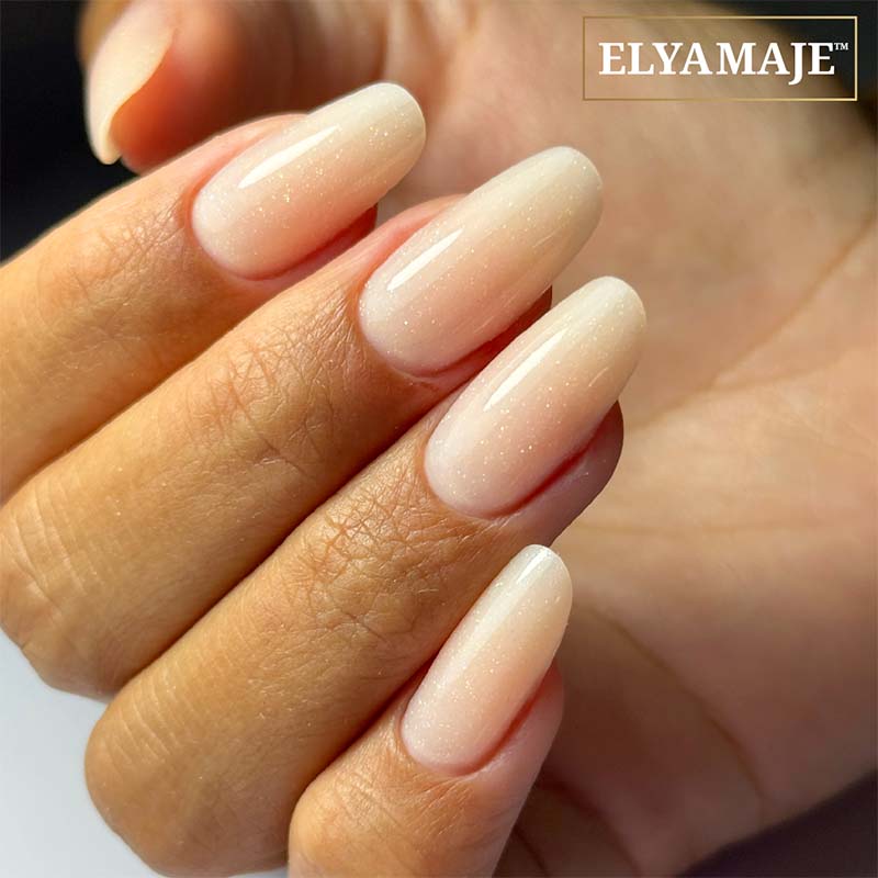ElyaMaje Creamy Gel N°19 Shiny Beige gel construction