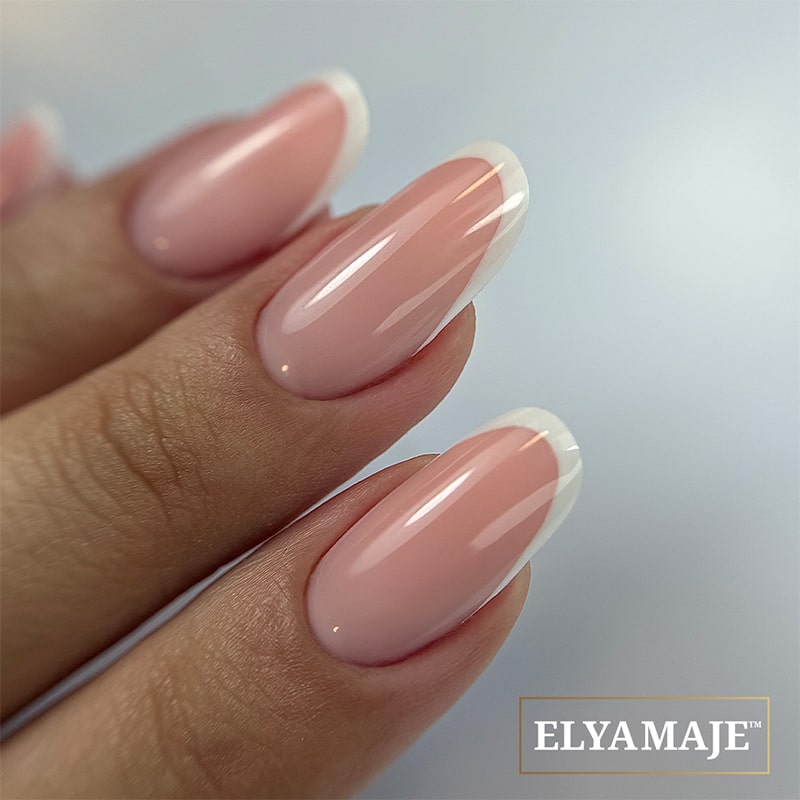 Elyamaje Perfect French 01 gel nail art blanc 5g traits fins