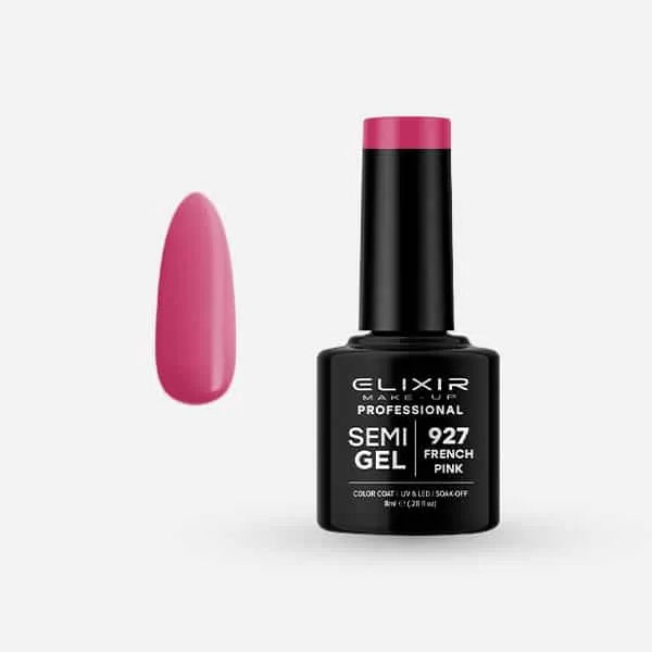 Élixir Semi Gel Vernis semi-permanent #927 French Pink 8ml longue tenue