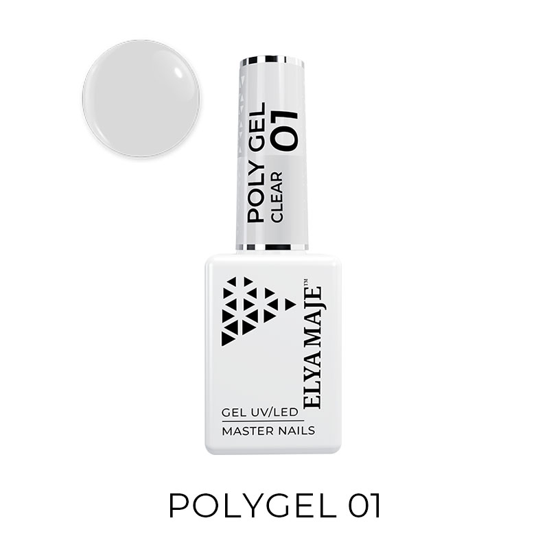 Elyamaje Polygel Liquide Clear n°1 gel UV transparent
