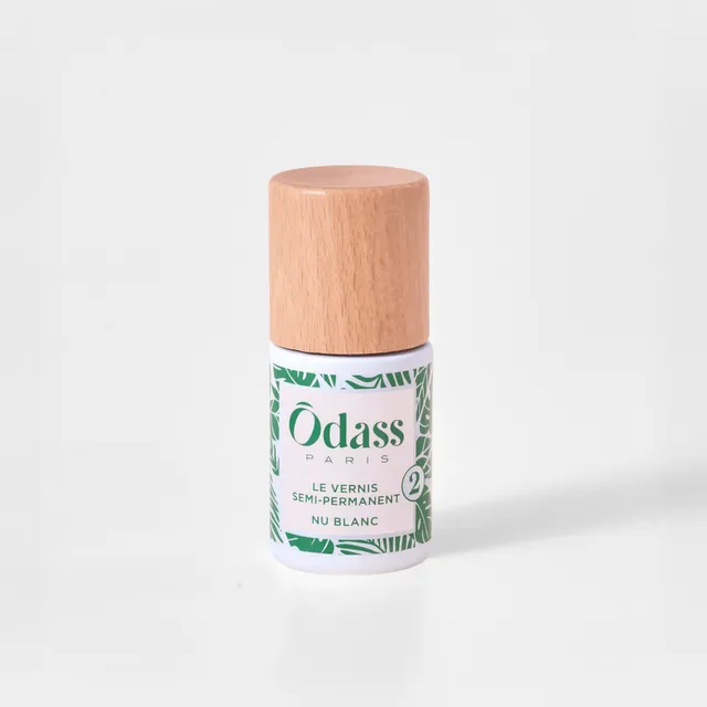 Ôdass Paris semi-permanent vernis nu blanc 10 ml biosourcé