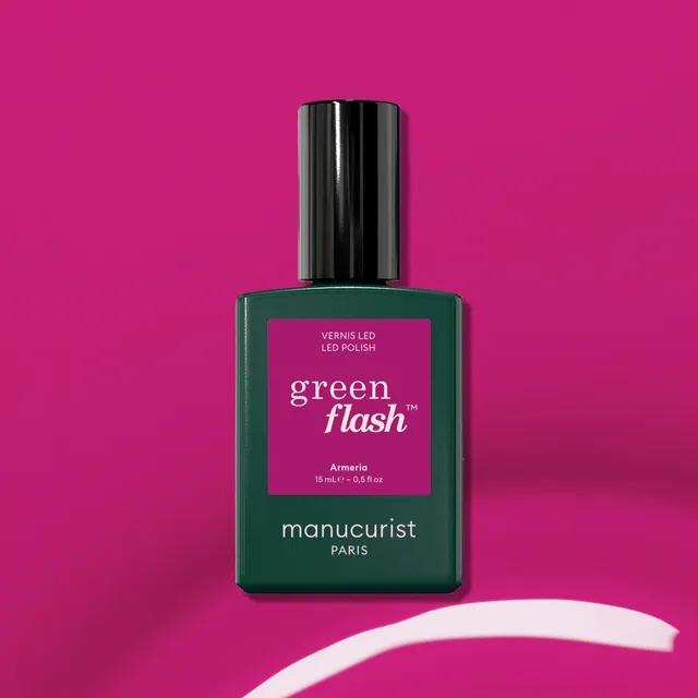 Manucurist Green Flash Armeria vernis semi-permanent mauve rosé