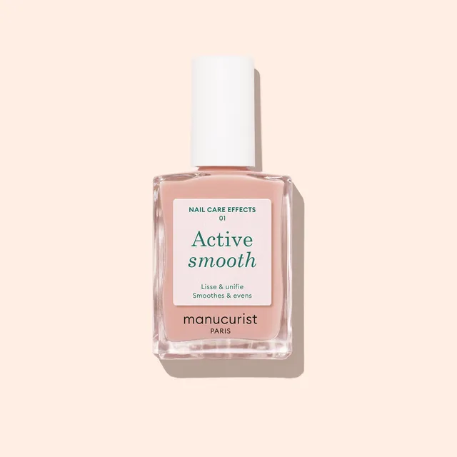 Manucurist Active Smooth 01 vernis soin beige satiné lissant