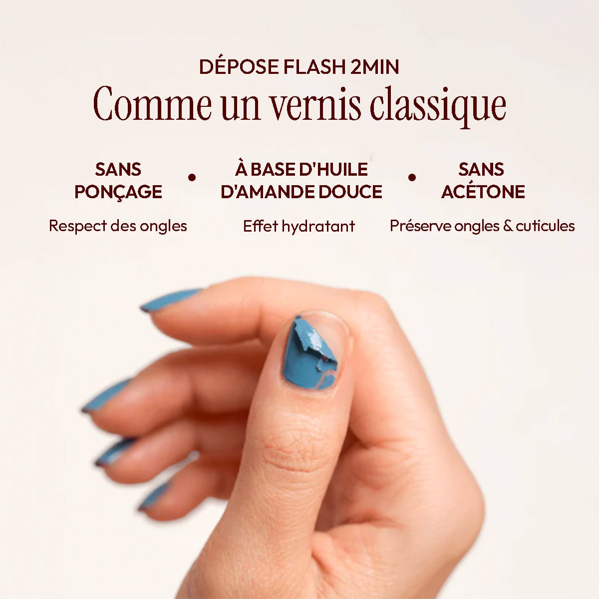 Ôdass Paris Le Trio kit semi-permanent base finition 100 ml