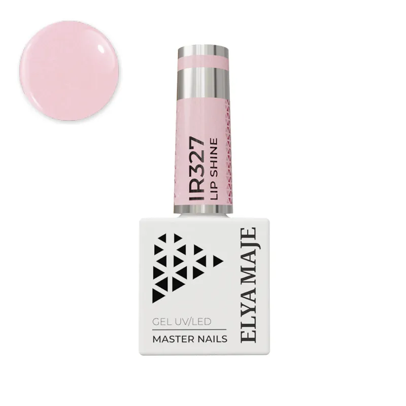 Elyamaje N°327 Lip Shine vernis semi-permanent irisé