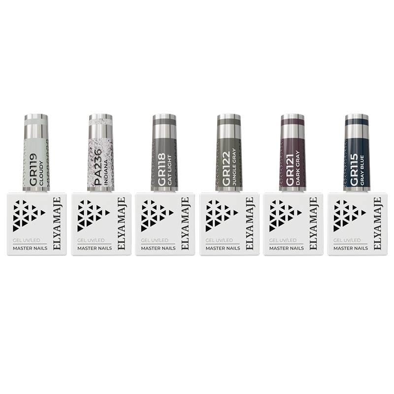Elyamaje Coffret Silver Vernis Semi-Permanent Édition Limitée