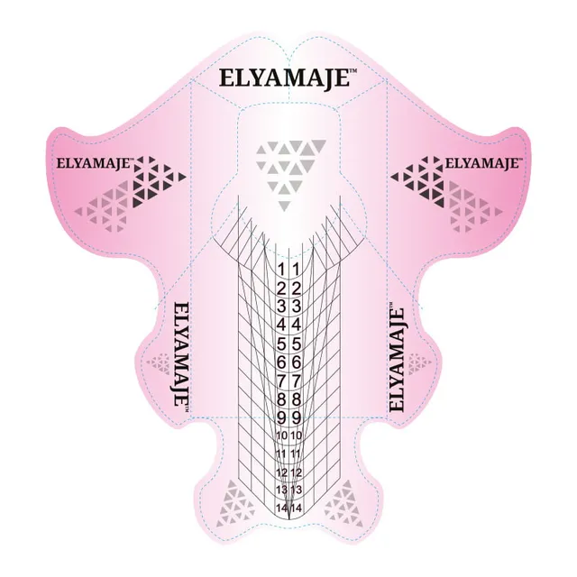 Elyamaje Colibri chablons papier forme rouleau 500 pcs