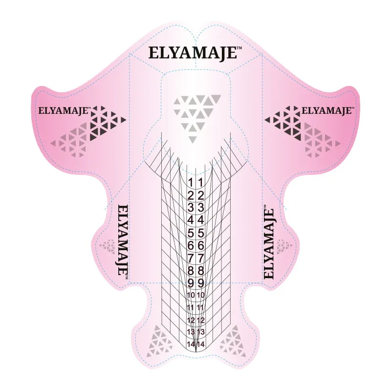 Elyamaje Colibri chablons papier forme rouleau 500 pcs