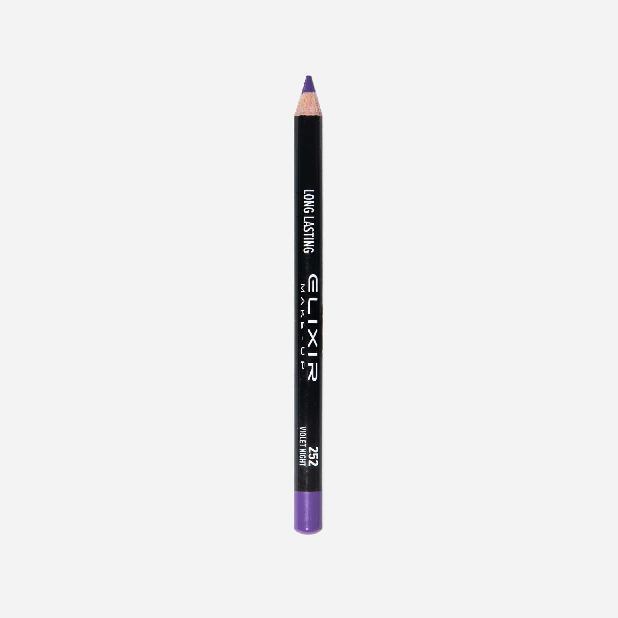 Elixir #252 Violet Night crayon yeux bois violet tenue longue