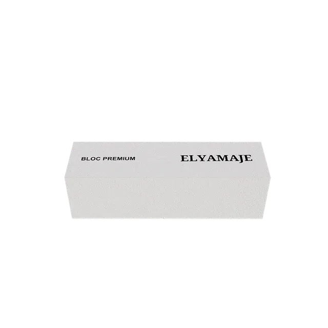 Elyamaje Bloc Blanc Polissoir 120/120 bloc mat lisse